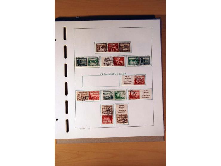 1872/1945, gestempelte Sammlung mit einigen ungebrauchten, bis auf wenige Werte kpl. incl. Dienst mit teils besseren Farben, 