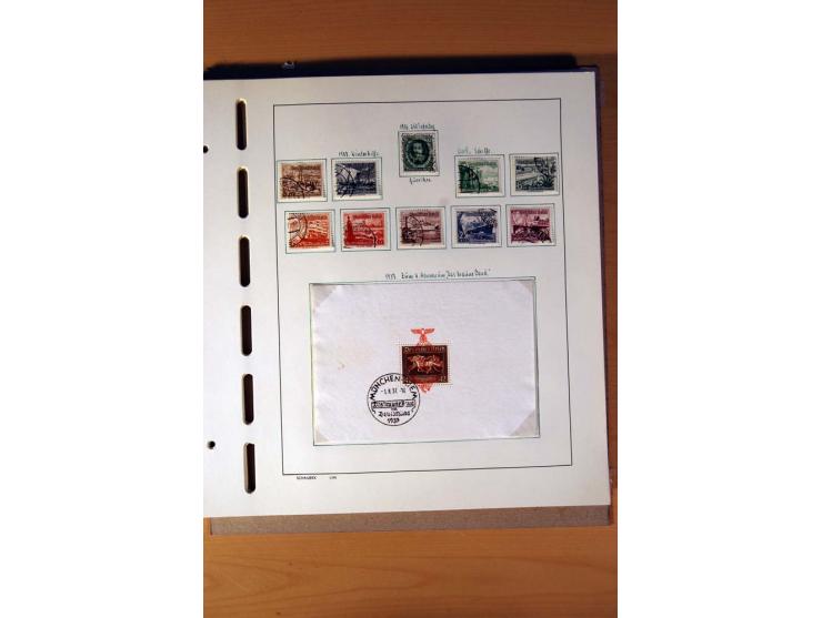 1872/1945, gestempelte Sammlung mit einigen ungebrauchten, bis auf wenige Werte kpl. incl. Dienst mit teils besseren Farben, 