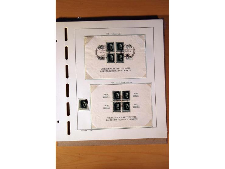1872/1945, gestempelte Sammlung mit einigen ungebrauchten, bis auf wenige Werte kpl. incl. Dienst mit teils besseren Farben, 