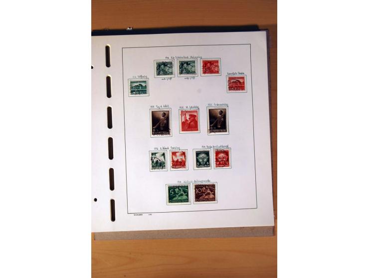1872/1945, gestempelte Sammlung mit einigen ungebrauchten, bis auf wenige Werte kpl. incl. Dienst mit teils besseren Farben, 