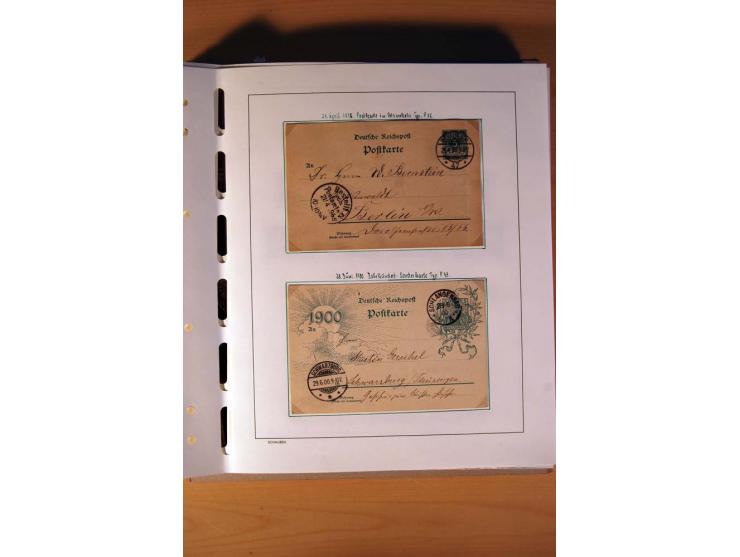 1872/1945, gestempelte Sammlung mit einigen ungebrauchten, bis auf wenige Werte kpl. incl. Dienst mit teils besseren Farben, 