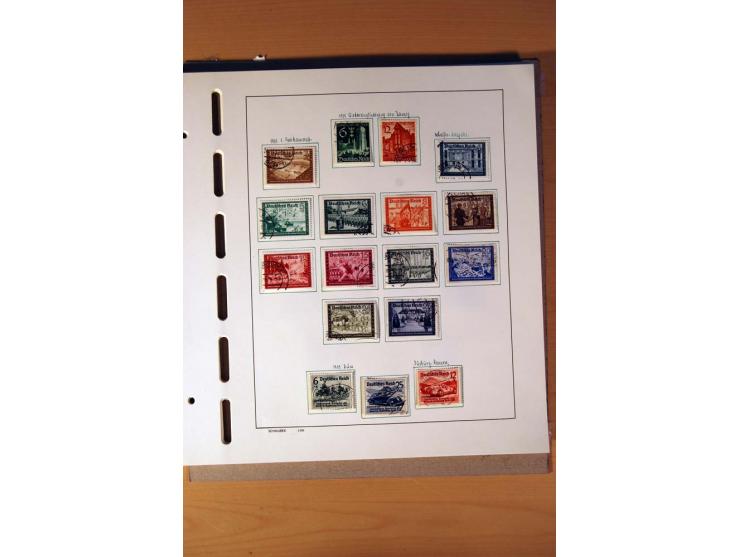 1872/1945, gestempelte Sammlung mit einigen ungebrauchten, bis auf wenige Werte kpl. incl. Dienst mit teils besseren Farben, 
