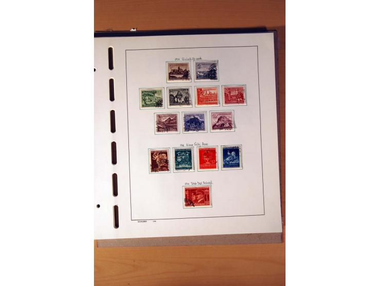1872/1945, gestempelte Sammlung mit einigen ungebrauchten, bis auf wenige Werte kpl. incl. Dienst mit teils besseren Farben, 