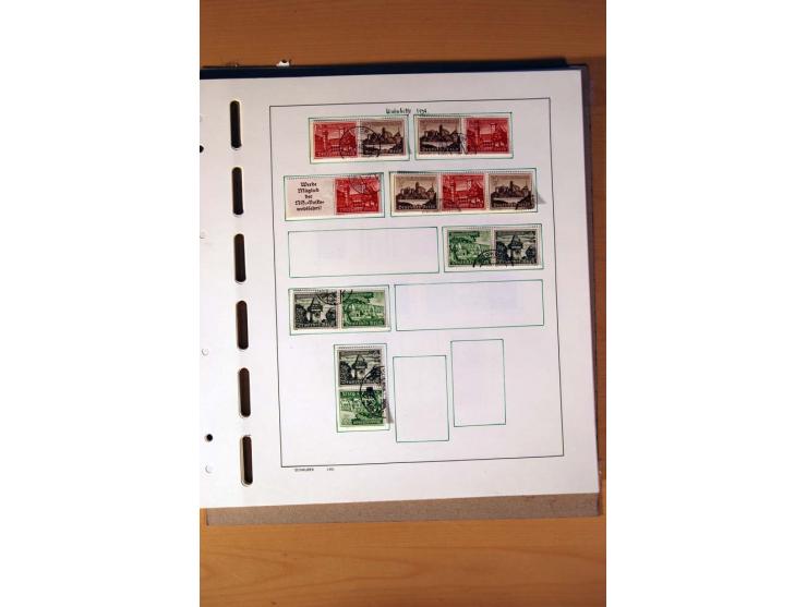1872/1945, gestempelte Sammlung mit einigen ungebrauchten, bis auf wenige Werte kpl. incl. Dienst mit teils besseren Farben, 