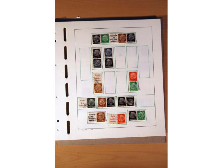 1872/1945, gestempelte Sammlung mit einigen ungebrauchten, bis auf wenige Werte kpl. incl. Dienst mit teils besseren Farben, 