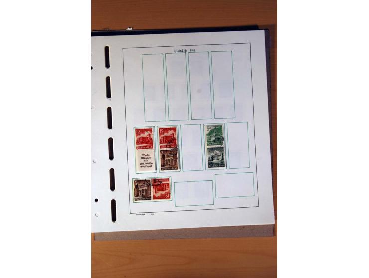 1872/1945, gestempelte Sammlung mit einigen ungebrauchten, bis auf wenige Werte kpl. incl. Dienst mit teils besseren Farben, 