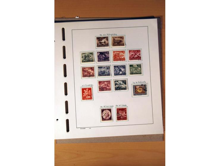 1872/1945, gestempelte Sammlung mit einigen ungebrauchten, bis auf wenige Werte kpl. incl. Dienst mit teils besseren Farben, 
