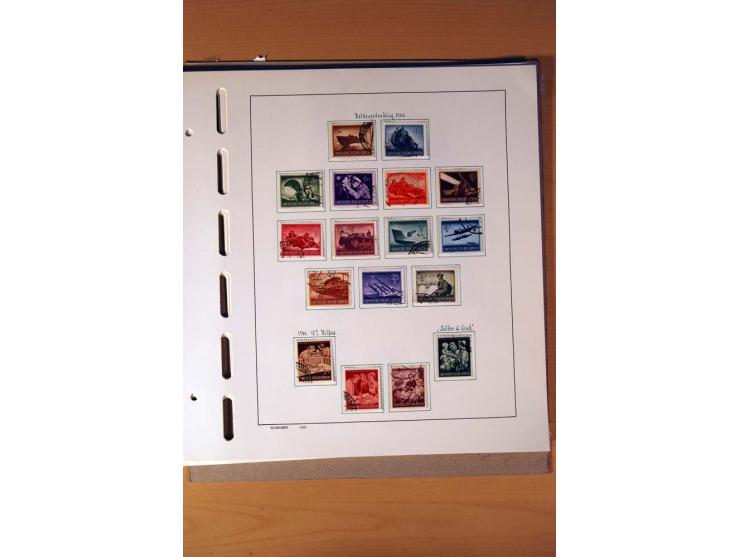 1872/1945, gestempelte Sammlung mit einigen ungebrauchten, bis auf wenige Werte kpl. incl. Dienst mit teils besseren Farben, 