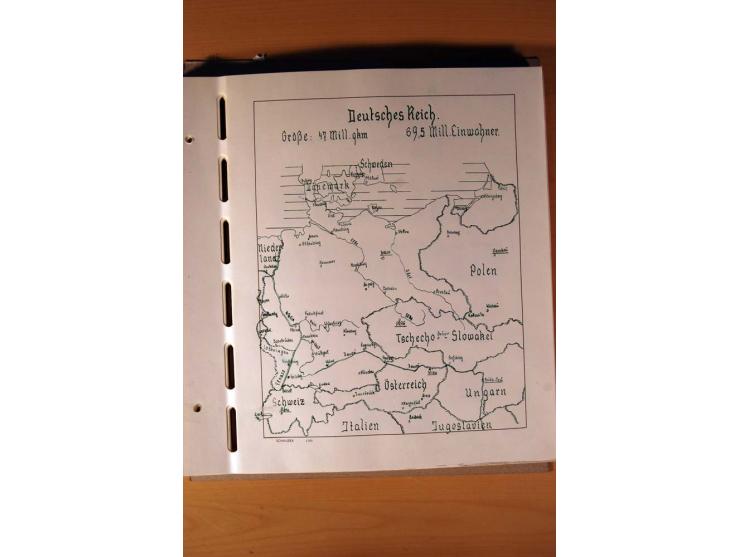 1872/1923, ungebrauchte Sammlung mit einigen postfrischen incl. Dienst, dazu etliche Ganzsachen, Brustschilde teils kein Orig