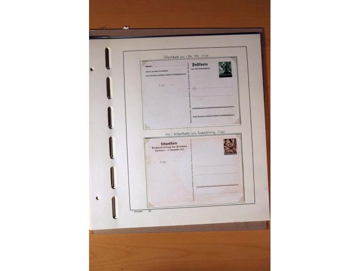 1872/1923, ungebrauchte Sammlung mit einigen postfrischen incl. Dienst, dazu etliche Ganzsachen, Brustschilde teils kein Orig
