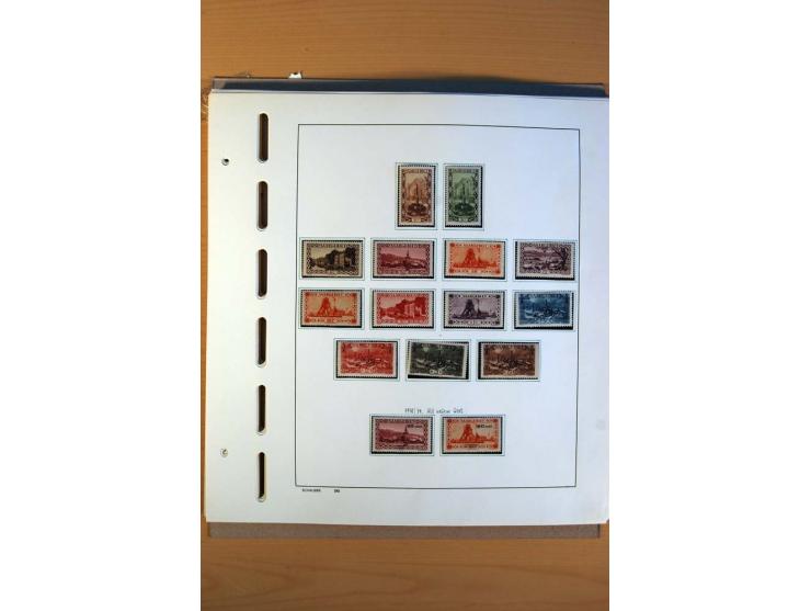 1920/59, ungebrauchte und bis auf Mi.-Nr. 18-31, 128-34 und wenige weitere kpl. Sammlung incl. Dienst