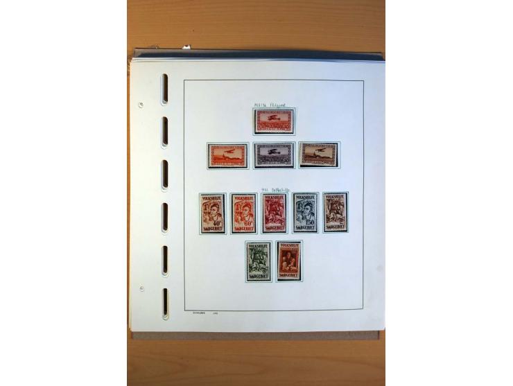 1920/59, ungebrauchte und bis auf Mi.-Nr. 18-31, 128-34 und wenige weitere kpl. Sammlung incl. Dienst