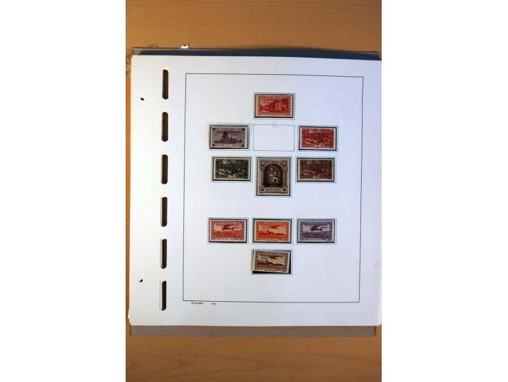 1920/59, ungebrauchte und bis auf Mi.-Nr. 18-31, 128-34 und wenige weitere kpl. Sammlung incl. Dienst