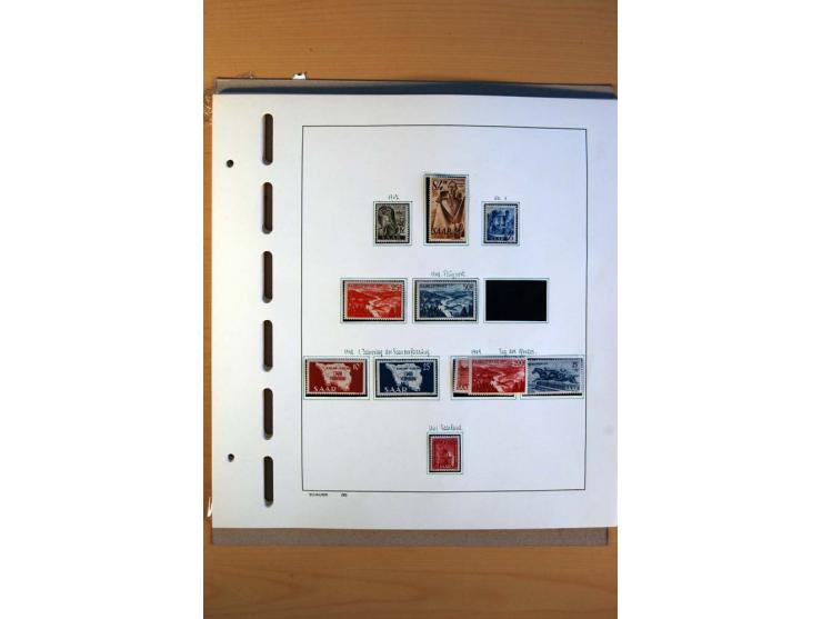 1920/59, ungebrauchte und bis auf Mi.-Nr. 18-31, 128-34 und wenige weitere kpl. Sammlung incl. Dienst