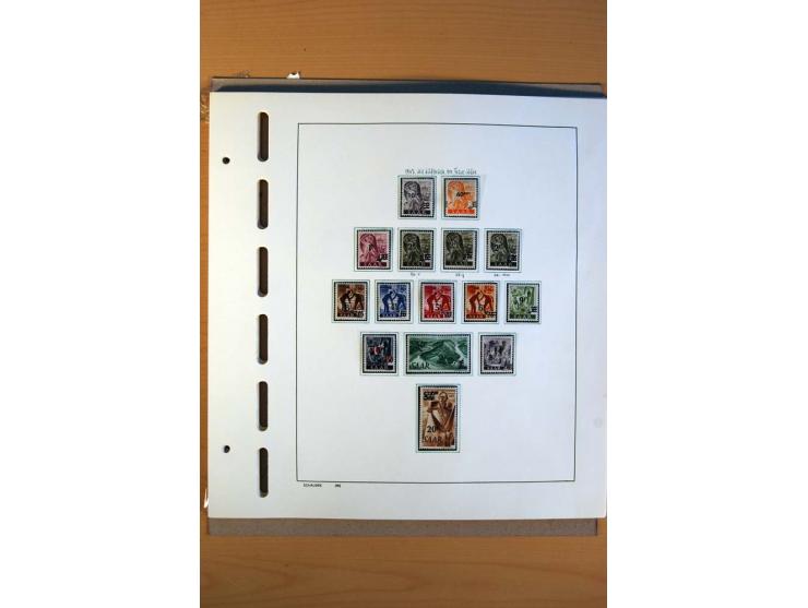 1920/59, ungebrauchte und bis auf Mi.-Nr. 18-31, 128-34 und wenige weitere kpl. Sammlung incl. Dienst