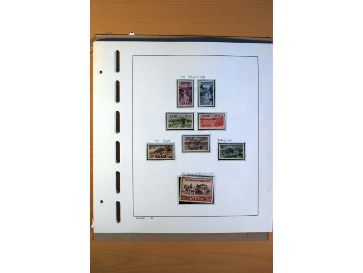 1920/59, ungebrauchte und bis auf Mi.-Nr. 18-31, 128-34 und wenige weitere kpl. Sammlung incl. Dienst