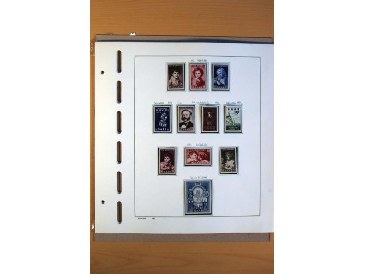 1920/59, ungebrauchte und bis auf Mi.-Nr. 18-31, 128-34 und wenige weitere kpl. Sammlung incl. Dienst