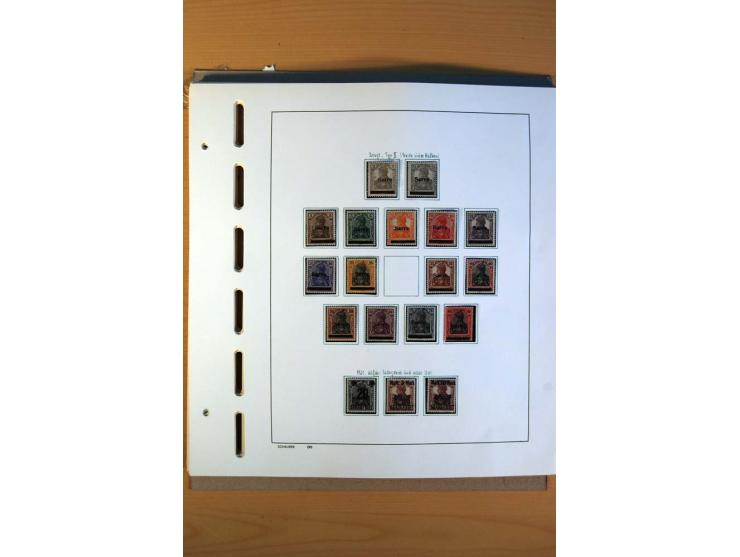 1920/59, ungebrauchte und bis auf Mi.-Nr. 18-31, 128-34 und wenige weitere kpl. Sammlung incl. Dienst