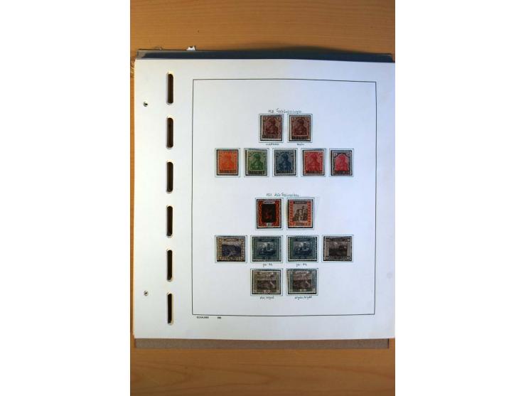1920/59, ungebrauchte und bis auf Mi.-Nr. 18-31, 128-34 und wenige weitere kpl. Sammlung incl. Dienst