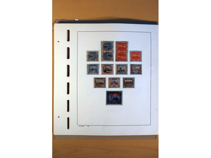 1920/59, ungebrauchte und bis auf Mi.-Nr. 18-31, 128-34 und wenige weitere kpl. Sammlung incl. Dienst