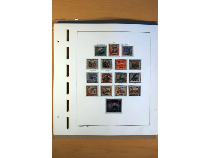 1920/59, ungebrauchte und bis auf Mi.-Nr. 18-31, 128-34 und wenige weitere kpl. Sammlung incl. Dienst
