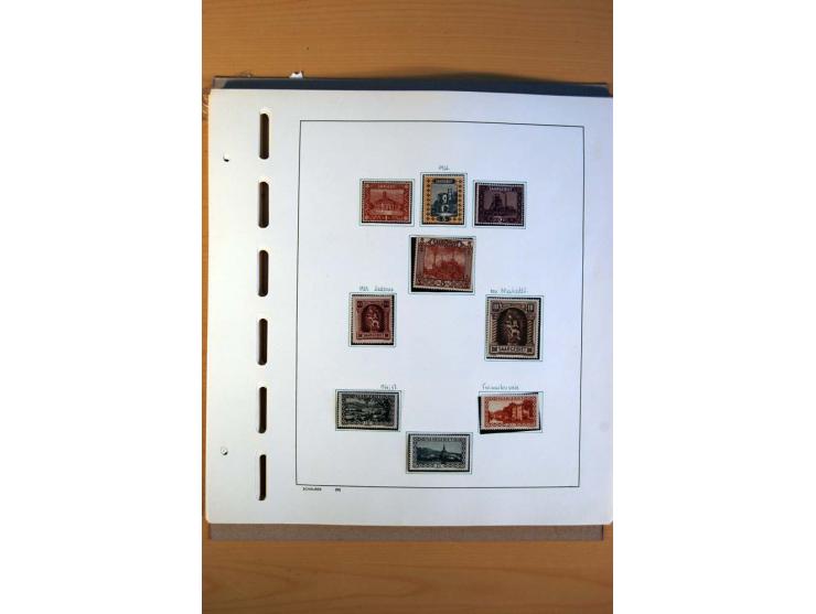 1920/59, ungebrauchte und bis auf Mi.-Nr. 18-31, 128-34 und wenige weitere kpl. Sammlung incl. Dienst