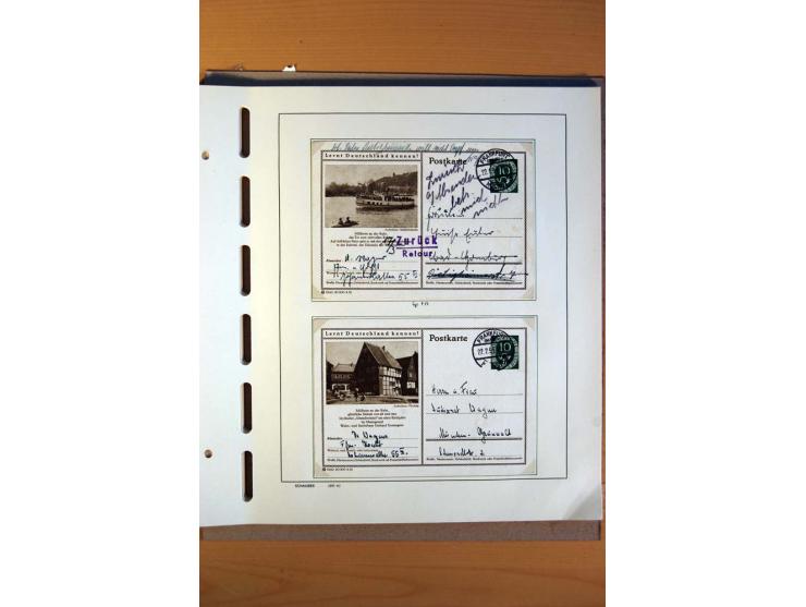 1945/80, ungebrauchter, postfrischer und gestempelter Posten mit Sammlungen Gemeinschaftsausgaben, Französische Zone, Bizone 
