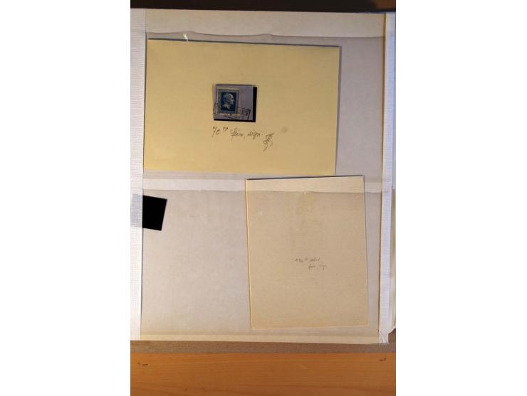 Hannover, Preussen und Sachen, ungebrauchte - teils auch postfrische - und gestempelte Sammlung mit einigen Briefe, dabei Han