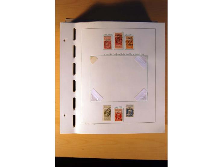 1849/1980, sehr schöne ungebrauchte, postfrische und gestempelte Sammlung mit einer Vielzahl an guten Werten, dabei Mi.-Nr. 3