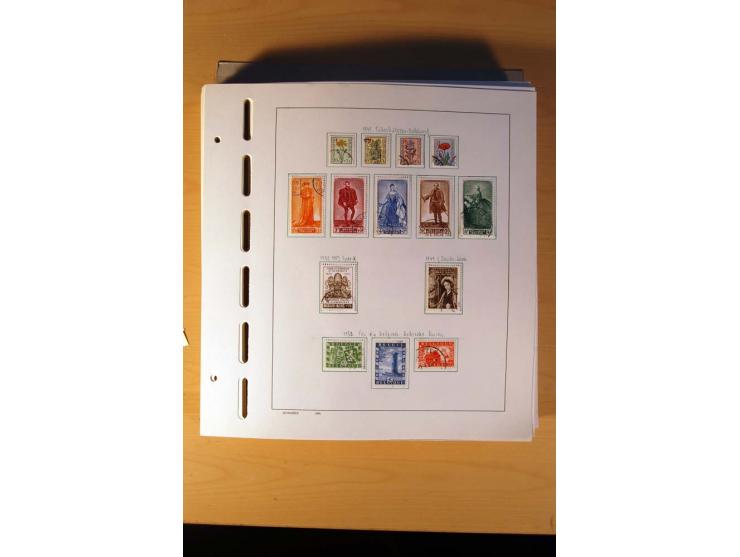 1849/1980, sehr schöne ungebrauchte, postfrische und gestempelte Sammlung mit einer Vielzahl an guten Werten, dabei Mi.-Nr. 3