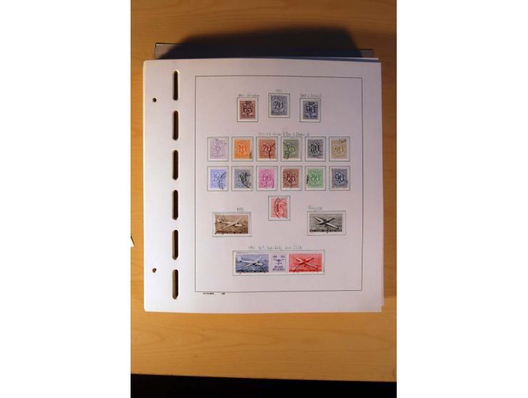 1849/1980, sehr schöne ungebrauchte, postfrische und gestempelte Sammlung mit einer Vielzahl an guten Werten, dabei Mi.-Nr. 3
