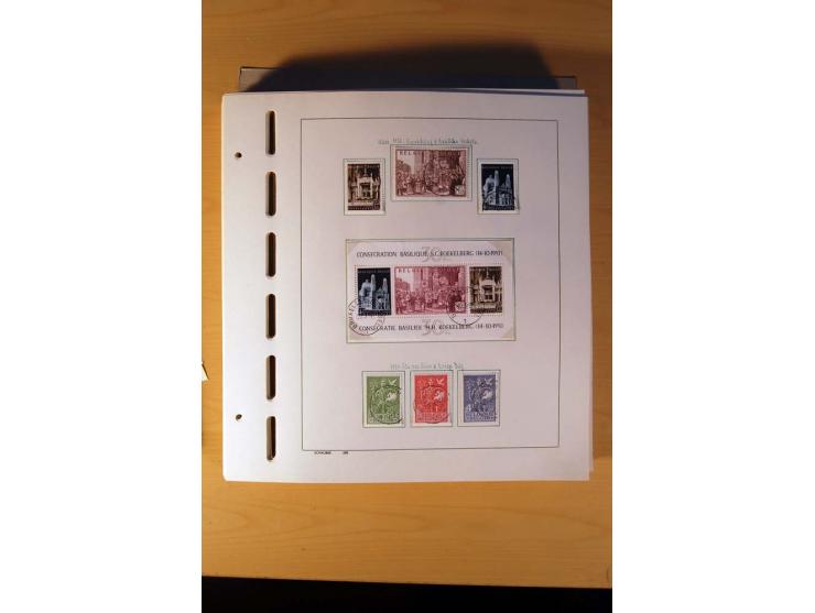 1849/1980, sehr schöne ungebrauchte, postfrische und gestempelte Sammlung mit einer Vielzahl an guten Werten, dabei Mi.-Nr. 3
