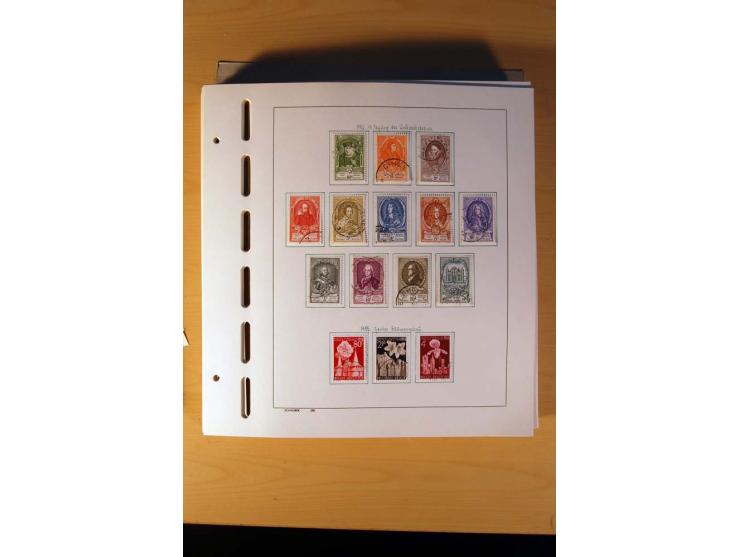 1849/1980, sehr schöne ungebrauchte, postfrische und gestempelte Sammlung mit einer Vielzahl an guten Werten, dabei Mi.-Nr. 3