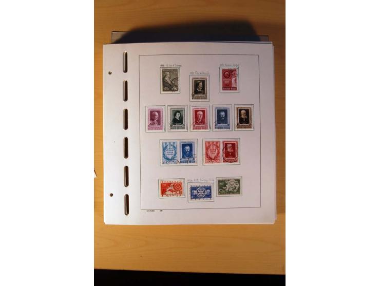 1849/1980, sehr schöne ungebrauchte, postfrische und gestempelte Sammlung mit einer Vielzahl an guten Werten, dabei Mi.-Nr. 3