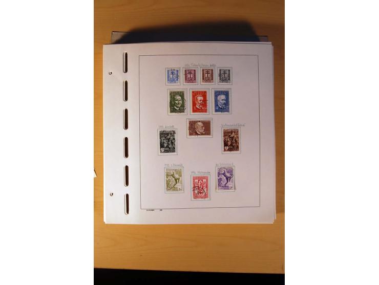 1849/1980, sehr schöne ungebrauchte, postfrische und gestempelte Sammlung mit einer Vielzahl an guten Werten, dabei Mi.-Nr. 3