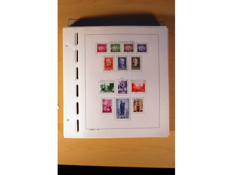 1849/1980, sehr schöne ungebrauchte, postfrische und gestempelte Sammlung mit einer Vielzahl an guten Werten, dabei Mi.-Nr. 3