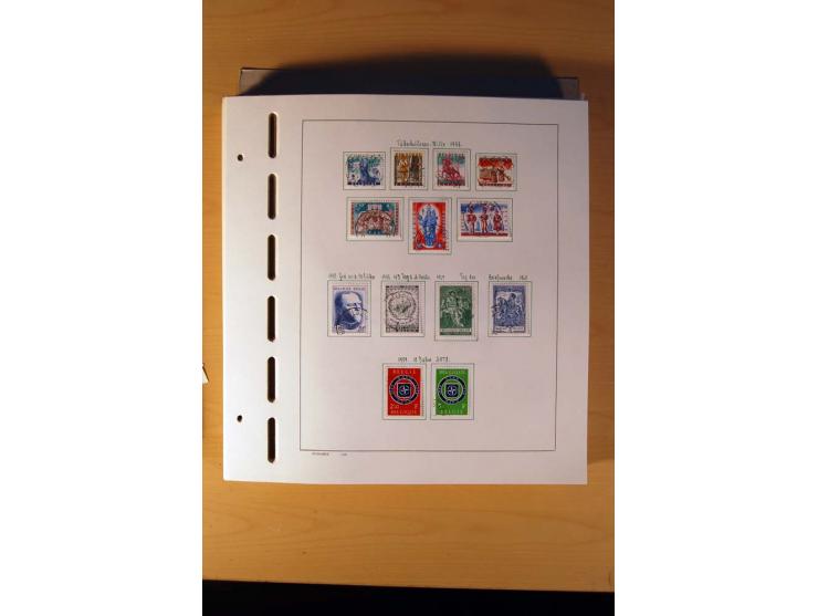 1849/1980, sehr schöne ungebrauchte, postfrische und gestempelte Sammlung mit einer Vielzahl an guten Werten, dabei Mi.-Nr. 3