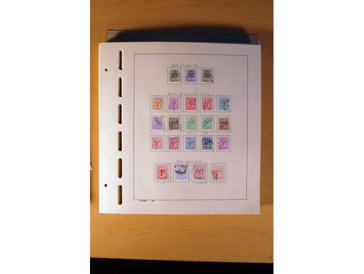 1849/1980, sehr schöne ungebrauchte, postfrische und gestempelte Sammlung mit einer Vielzahl an guten Werten, dabei Mi.-Nr. 3
