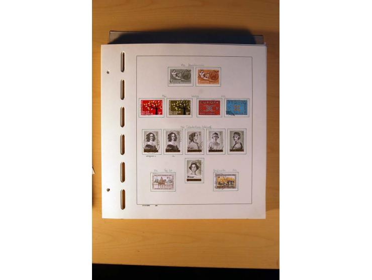 1849/1980, sehr schöne ungebrauchte, postfrische und gestempelte Sammlung mit einer Vielzahl an guten Werten, dabei Mi.-Nr. 3