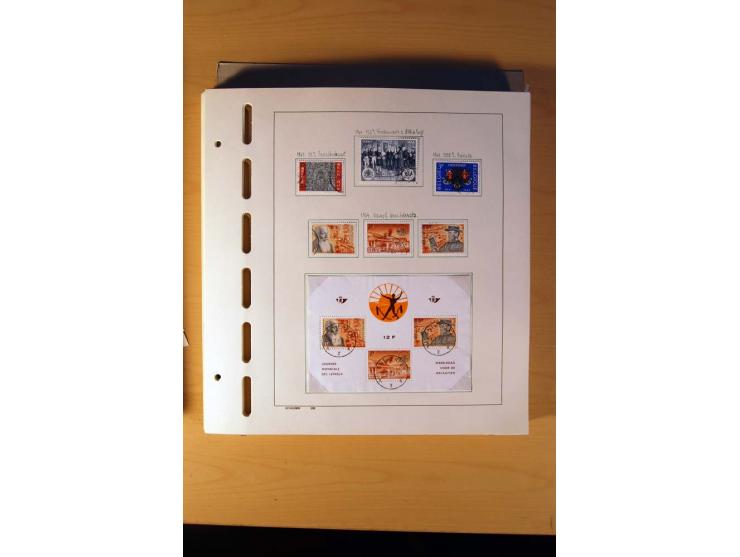 1849/1980, sehr schöne ungebrauchte, postfrische und gestempelte Sammlung mit einer Vielzahl an guten Werten, dabei Mi.-Nr. 3