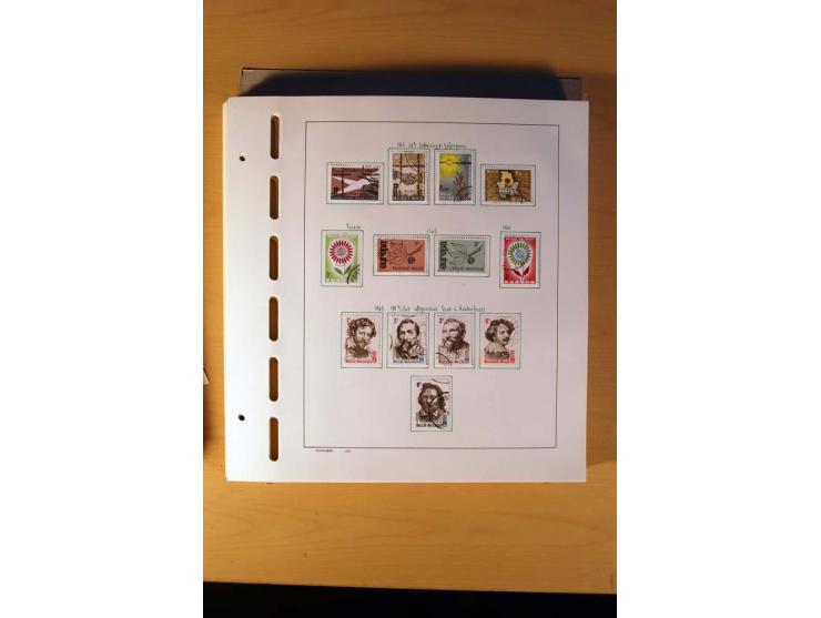 1849/1980, sehr schöne ungebrauchte, postfrische und gestempelte Sammlung mit einer Vielzahl an guten Werten, dabei Mi.-Nr. 3