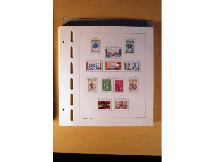 1849/1980, sehr schöne ungebrauchte, postfrische und gestempelte Sammlung mit einer Vielzahl an guten Werten, dabei Mi.-Nr. 3