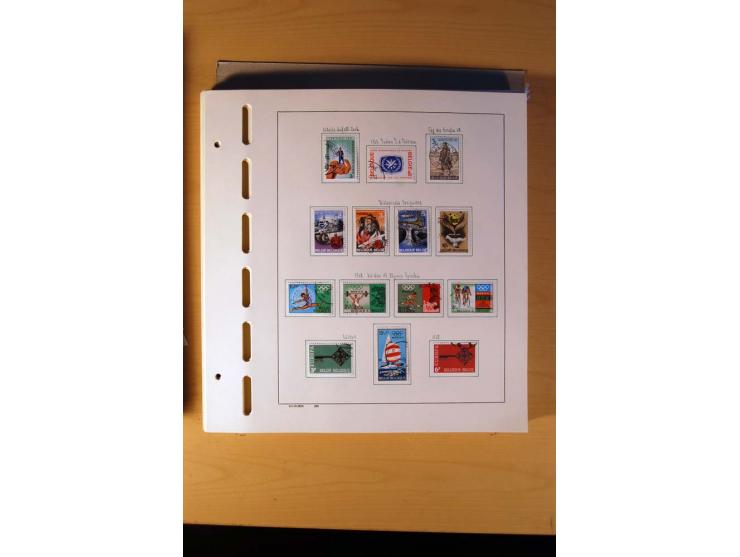 1849/1980, sehr schöne ungebrauchte, postfrische und gestempelte Sammlung mit einer Vielzahl an guten Werten, dabei Mi.-Nr. 3