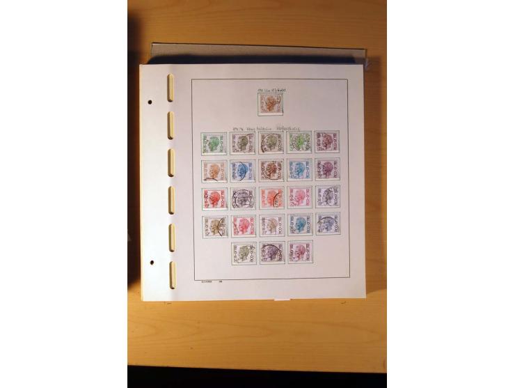 1849/1980, sehr schöne ungebrauchte, postfrische und gestempelte Sammlung mit einer Vielzahl an guten Werten, dabei Mi.-Nr. 3