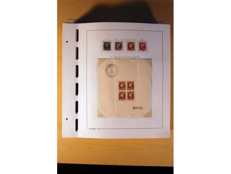 1849/1980, sehr schöne ungebrauchte, postfrische und gestempelte Sammlung mit einer Vielzahl an guten Werten, dabei Mi.-Nr. 3