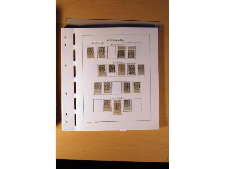 1849/1980, sehr schöne ungebrauchte, postfrische und gestempelte Sammlung mit einer Vielzahl an guten Werten, dabei Mi.-Nr. 3