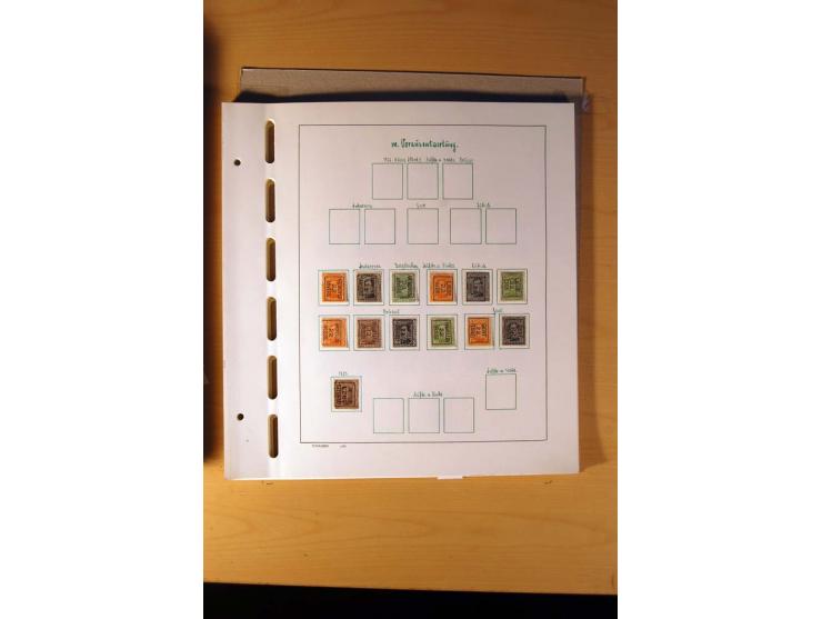 1849/1980, sehr schöne ungebrauchte, postfrische und gestempelte Sammlung mit einer Vielzahl an guten Werten, dabei Mi.-Nr. 3