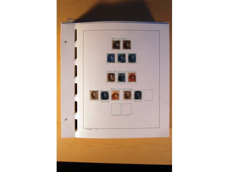 1849/1980, sehr schöne ungebrauchte, postfrische und gestempelte Sammlung mit einer Vielzahl an guten Werten, dabei Mi.-Nr. 3