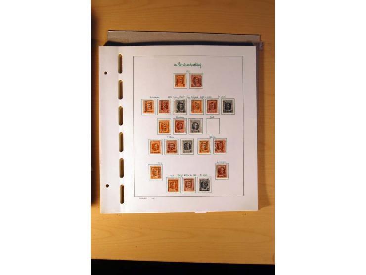 1849/1980, sehr schöne ungebrauchte, postfrische und gestempelte Sammlung mit einer Vielzahl an guten Werten, dabei Mi.-Nr. 3