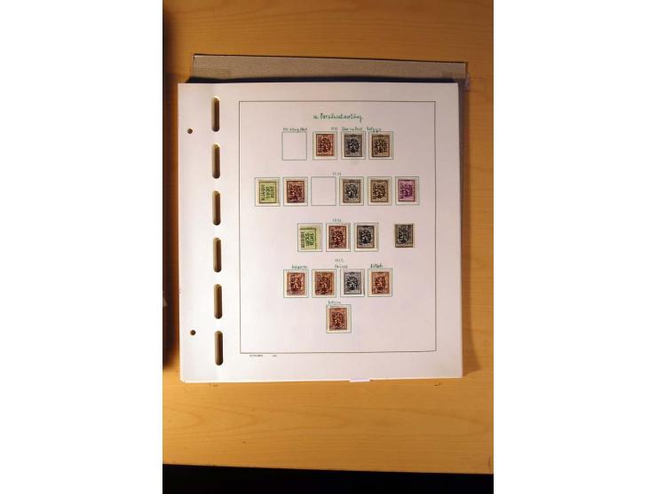 1849/1980, sehr schöne ungebrauchte, postfrische und gestempelte Sammlung mit einer Vielzahl an guten Werten, dabei Mi.-Nr. 3